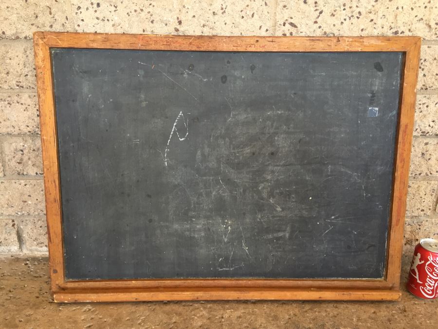 Old Slate School Chalkboard [Photo 1]