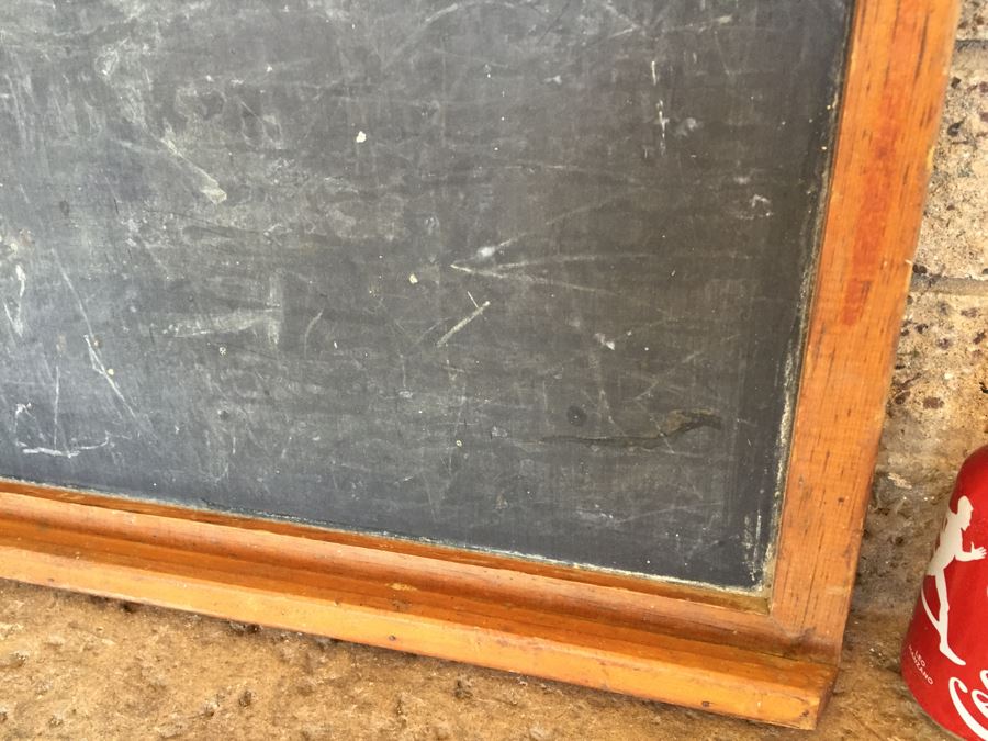 Old Slate School Chalkboard [Photo 5]