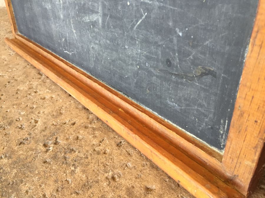 Old Slate School Chalkboard [Photo 2]