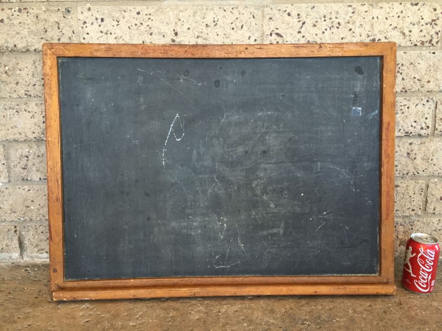Old Slate School Chalkboard [Photo 4]