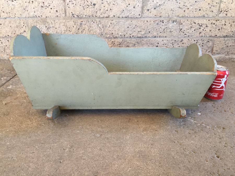 Vintage 'Julia' Wooden Doll Cradle [Photo 8]