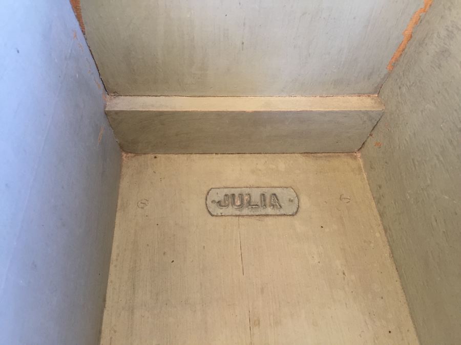 Vintage 'Julia' Wooden Doll Cradle [Photo 3]