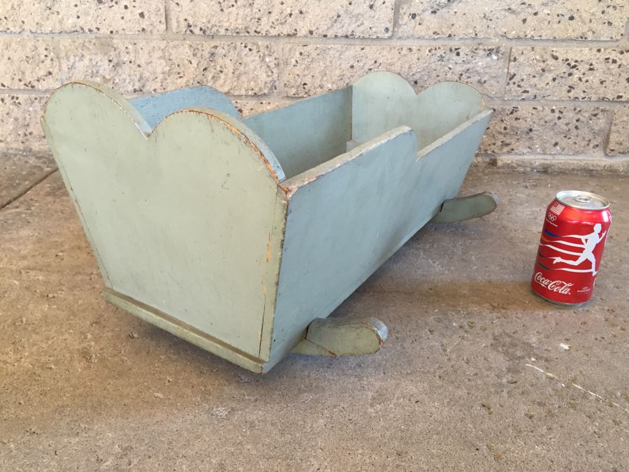 Vintage 'Julia' Wooden Doll Cradle [Photo 7]