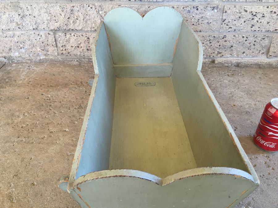 Vintage 'Julia' Wooden Doll Cradle [Photo 11]