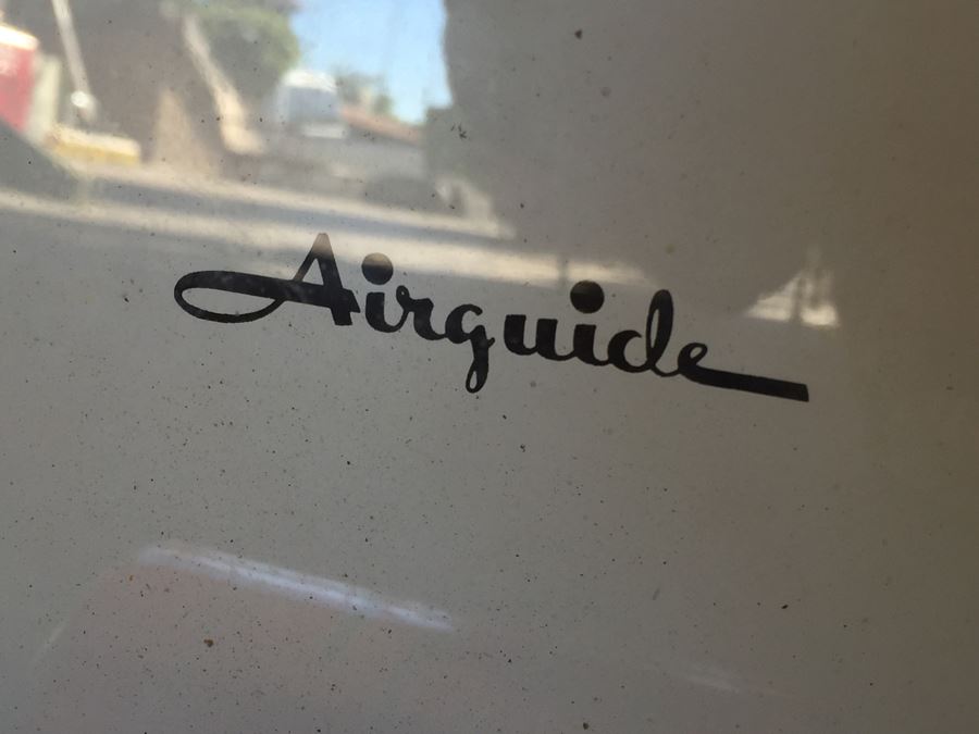 Large Round Vintage Thermometer By Airguide Instrument Company Chicago [Photo 2]