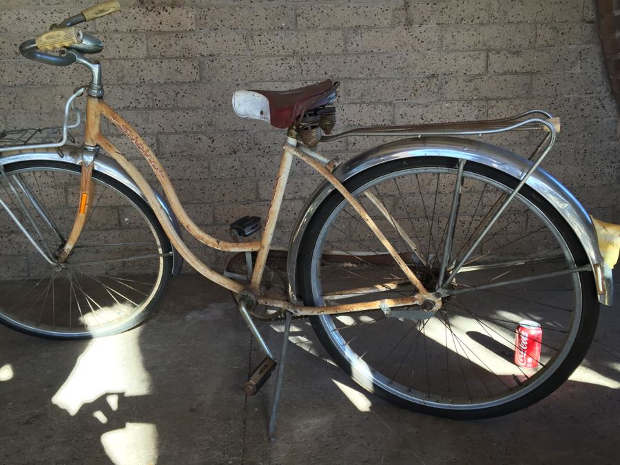 Vintage All Original Loaded Schwinn Fair Lady Women's Bicycle Bike