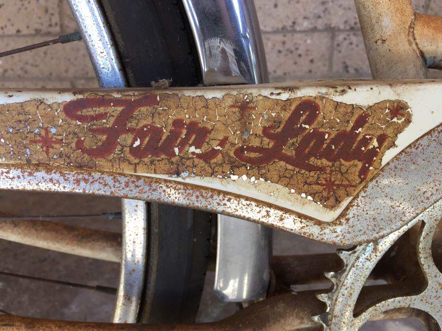 Vintage All Original Loaded Schwinn Fair Lady Women's Bicycle Bike [Photo 3]