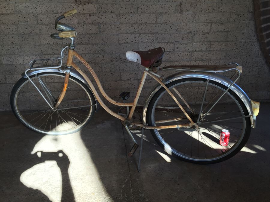 Vintage All Original Loaded Schwinn Fair Lady Women's Bicycle Bike