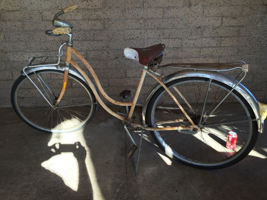 Vintage All Original Loaded Schwinn Fair Lady Women's Bicycle Bike