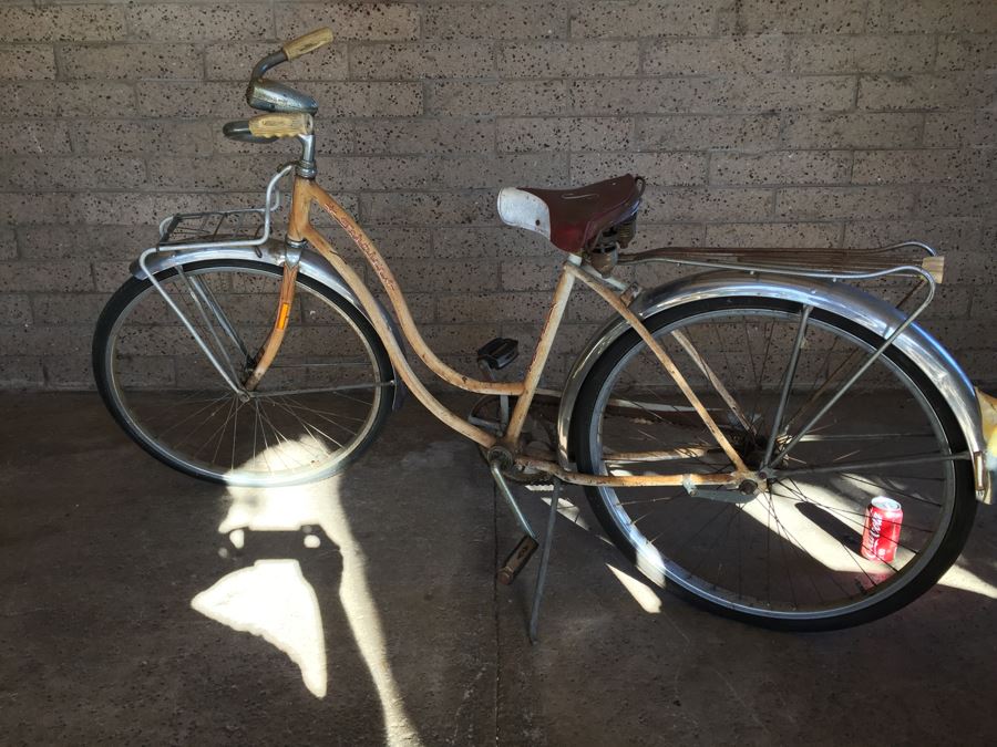 Vintage All Original Loaded Schwinn Fair Lady Women's Bicycle Bike