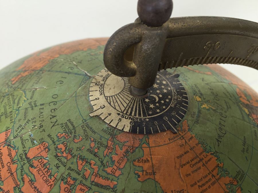 Mid-Century Replogle 12 Inch Reference Globe With Stand [Photo 17]
