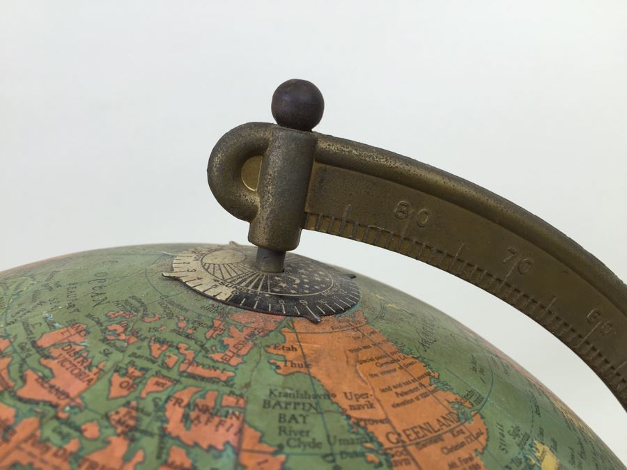 Mid-Century Replogle 12 Inch Reference Globe With Stand [Photo 6]