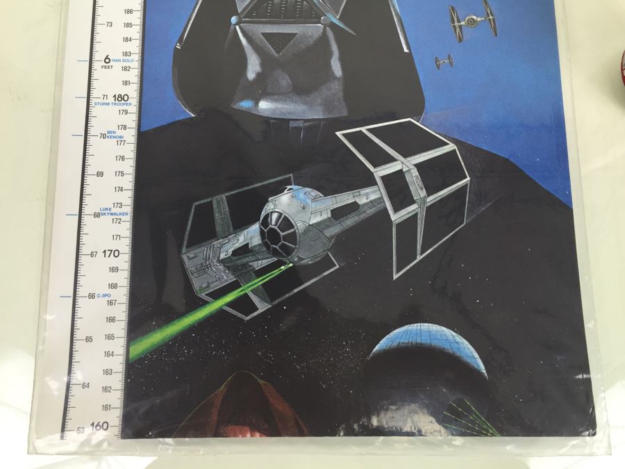 The STAR WARS Grow Growth Chart New In Original Packaging Random House Vintage 1978 [Photo 6]