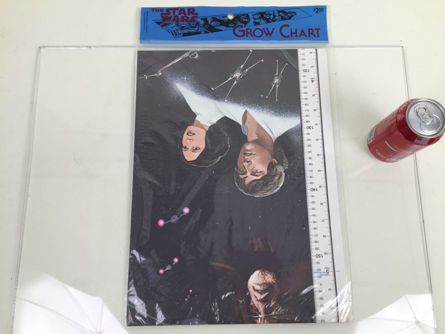 The STAR WARS Grow Growth Chart New In Original Packaging Random House Vintage 1978 [Photo 3]