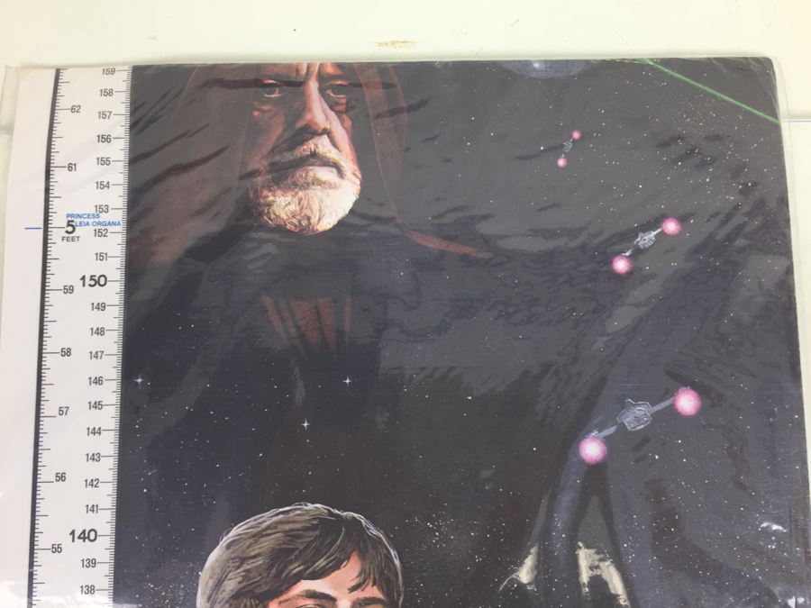 The STAR WARS Grow Growth Chart New In Original Packaging Random House Vintage 1978 [Photo 8]