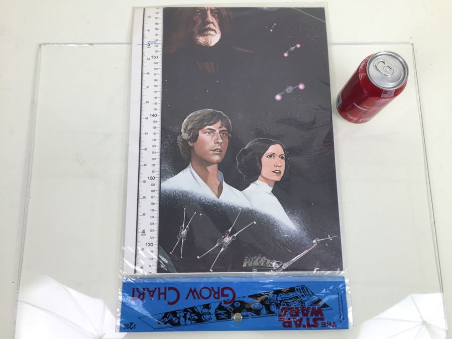The STAR WARS Grow Growth Chart New In Original Packaging Random House Vintage 1978 [Photo 3]