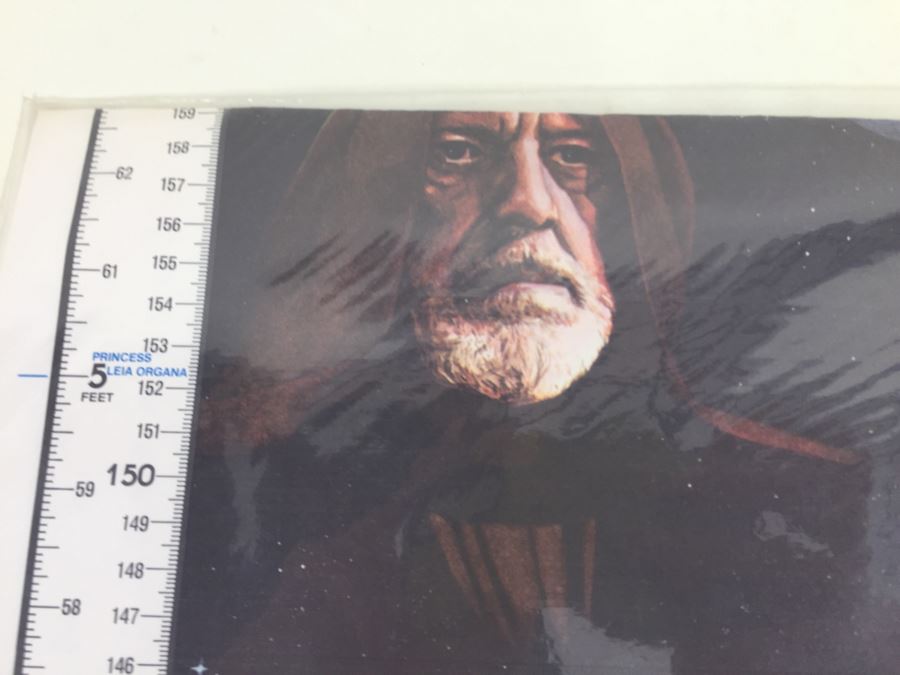 The STAR WARS Grow Growth Chart New In Original Packaging Random House Vintage 1978 [Photo 9]