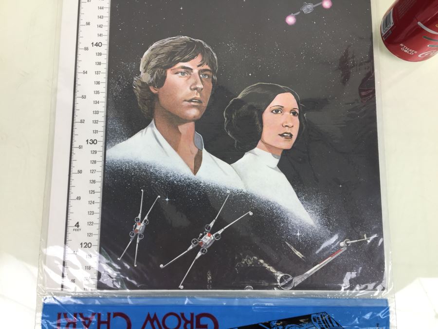 The STAR WARS Grow Growth Chart New In Original Packaging Random House Vintage 1978 [Photo 10]
