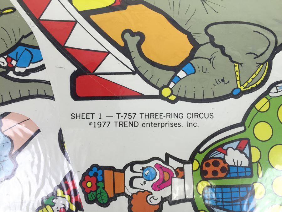 TREND Bulletin Board Three-Ring Circus In 3-D No. T-757 New In Packaging Vintage 1977 [Photo 7]