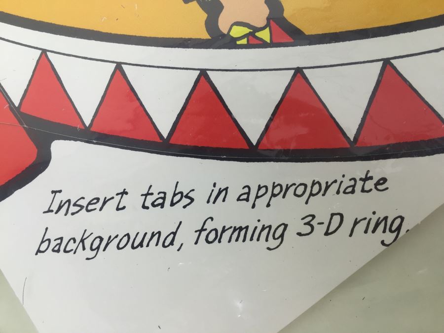 TREND Bulletin Board Three-Ring Circus In 3-D No. T-757 New In Packaging Vintage 1977 [Photo 10]