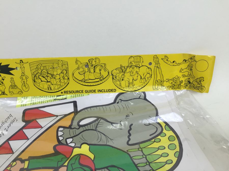 TREND Bulletin Board Three-Ring Circus In 3-D No. T-757 New In Packaging Vintage 1977 [Photo 6]