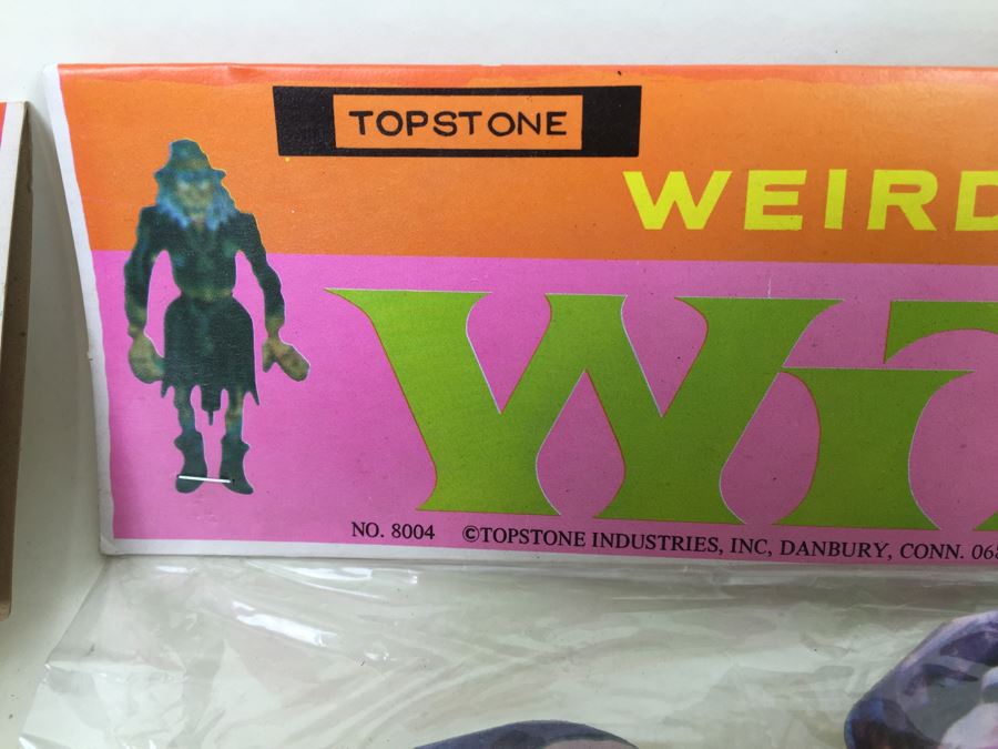 Vintage Comical Jointed Scarecrow And Weird Wicked Witch Halloween Decorations New In Packaging From Topstone [Photo 5]