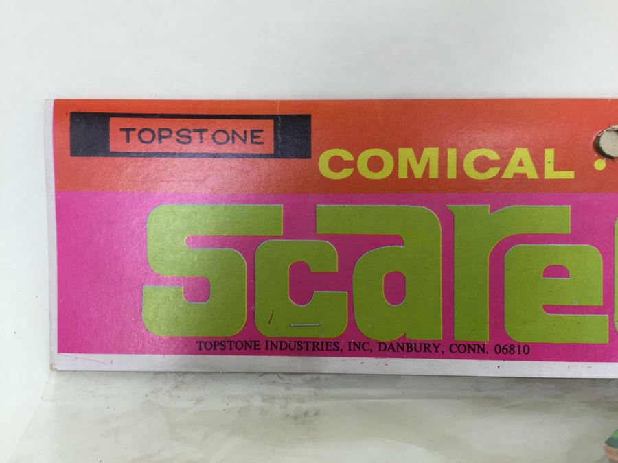 Vintage Comical Jointed Scarecrow And Weird Wicked Witch Halloween Decorations New In Packaging From Topstone [Photo 12]