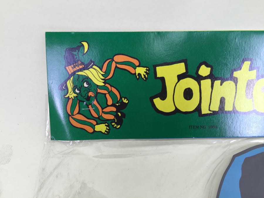 Vintage Jointed Witch Halloween Decorations New In Packaging [Photo 4]