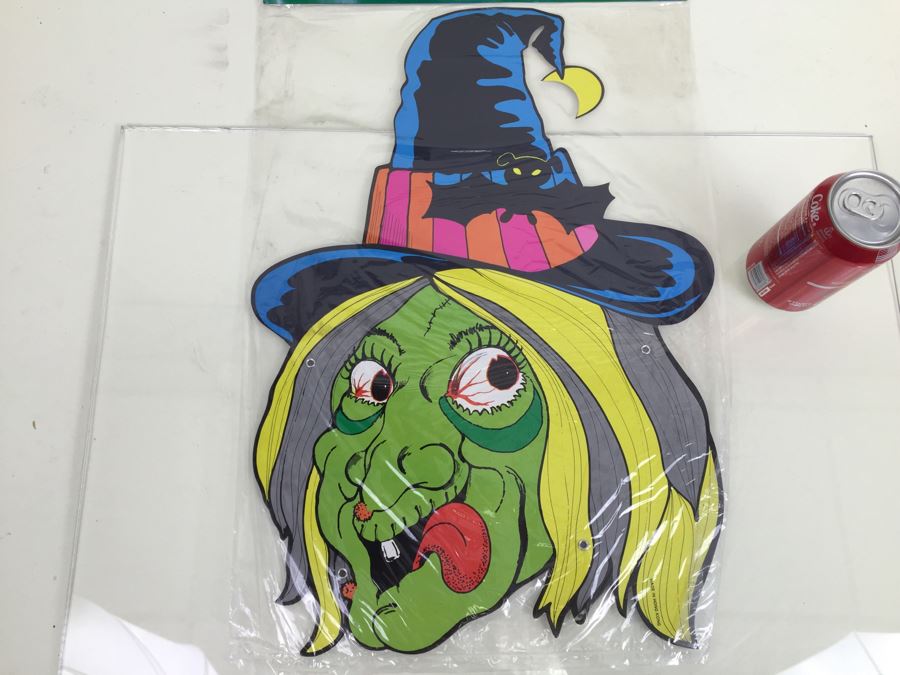 Vintage Jointed Witch Halloween Decorations New In Packaging [Photo 7]