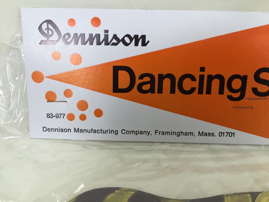 Vintage Dancing Scarecrow Halloween Decorations New In Packaging By Dennison Life Size 56' High [Photo 4]