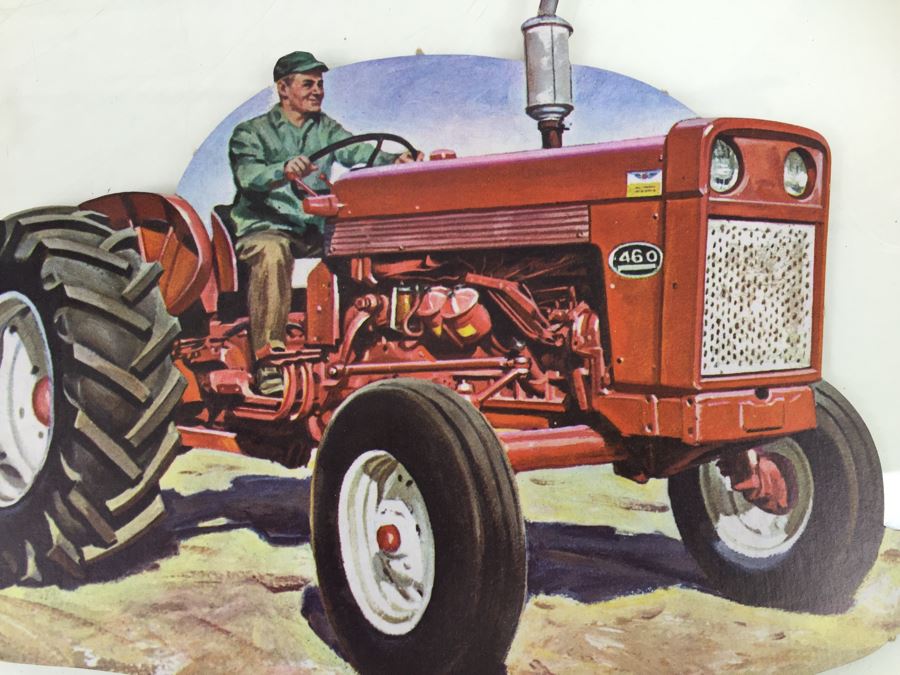 Vintage School Cut Outs: Bus, Tractor, Farmer, Barn And Schoolhouse [Photo 9]