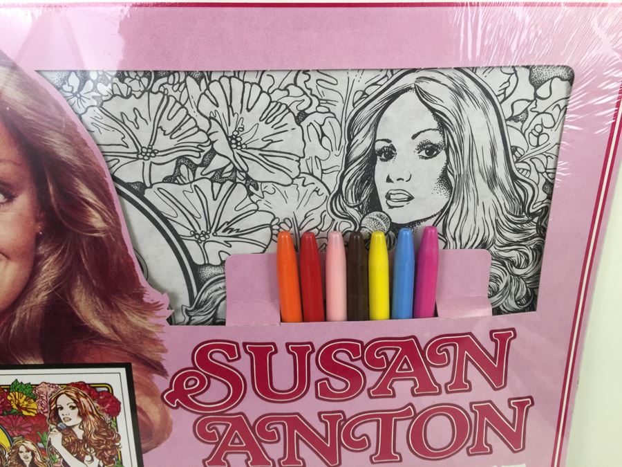Susan Anton Poster Pen Set Craft House New Sealed Vintage 1979 [Photo 5]