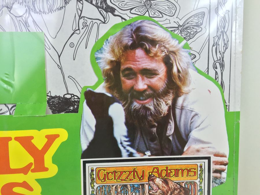 Grizzly Adams Poster Pen Set Craft House New Sealed Vintage [Photo 7]