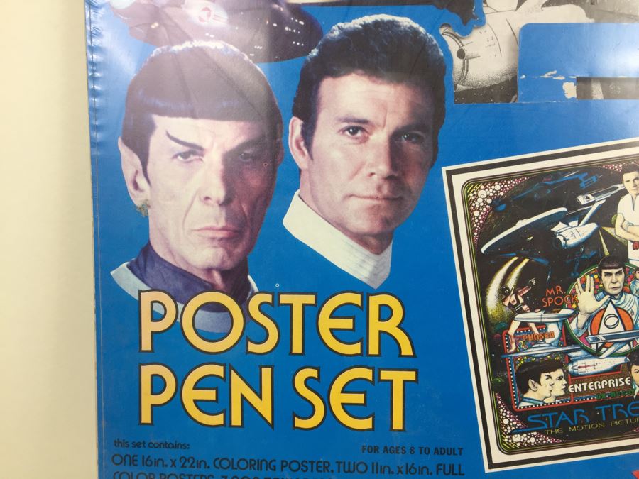 STAR TREK The Motion Picture Poster Pen Set Craft House New Sealed Vintage 1979 [Photo 4]