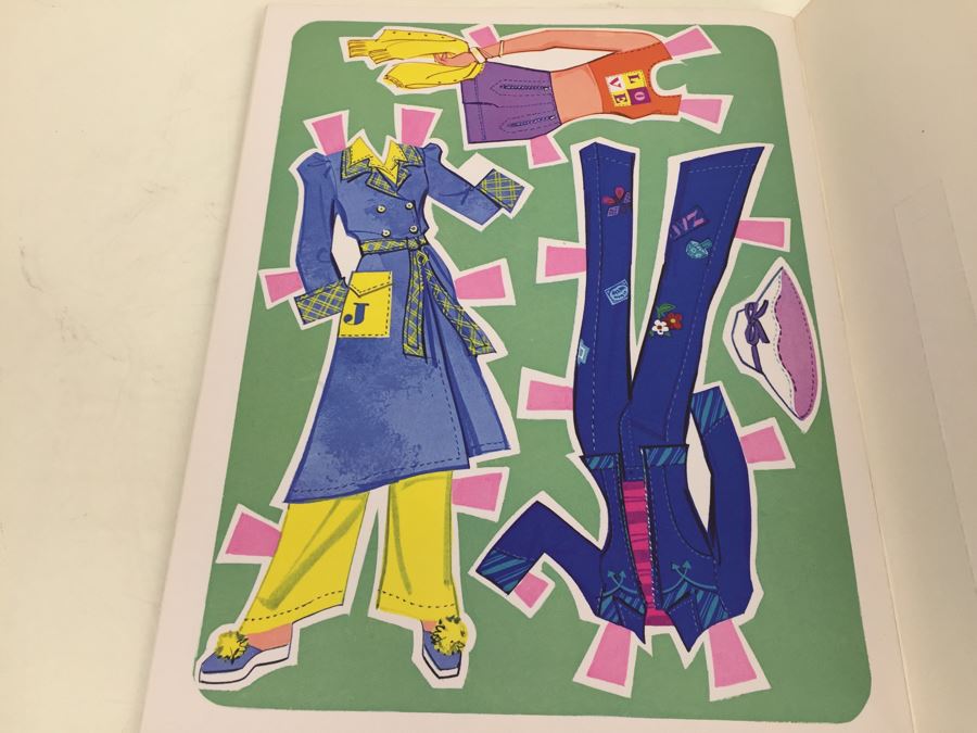 Jean Jeans Paper Doll Book Whitman New Old Stock Vintage 1975 [Photo 5]