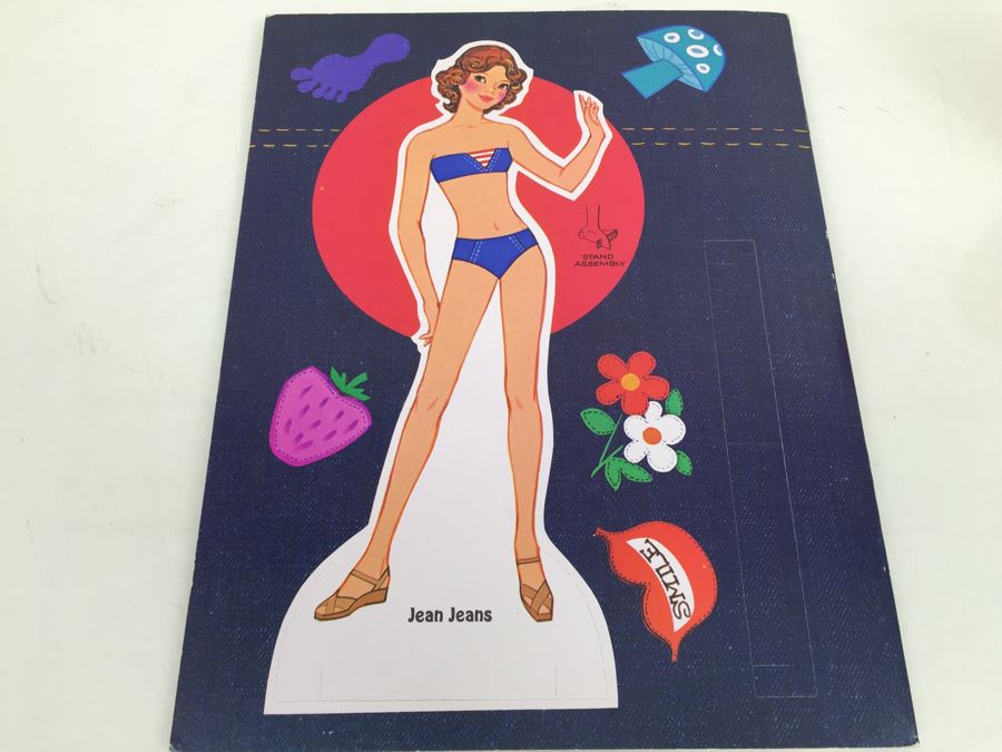 Jean Jeans Paper Doll Book Whitman New Old Stock Vintage 1975 [Photo 3]