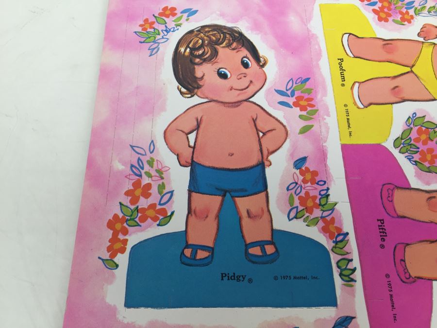 Itsy Bitsy Beans Paper Doll Book Whitman Mattel New Old Stock Vintage 1975 [Photo 8]