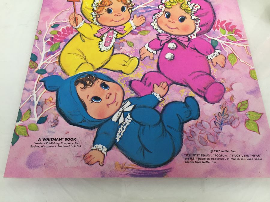 Itsy Bitsy Beans Paper Doll Book Whitman Mattel New Old Stock Vintage 1975 [Photo 5]
