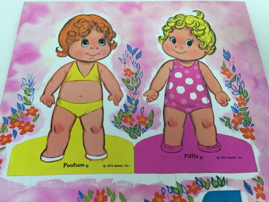 Itsy Bitsy Beans Paper Doll Book Whitman Mattel New Old Stock Vintage 1975 [Photo 7]