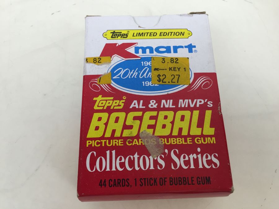 Topps Limited Edition Kmart AL & NL MVP's Baseball Cards Collectors' Series In Box