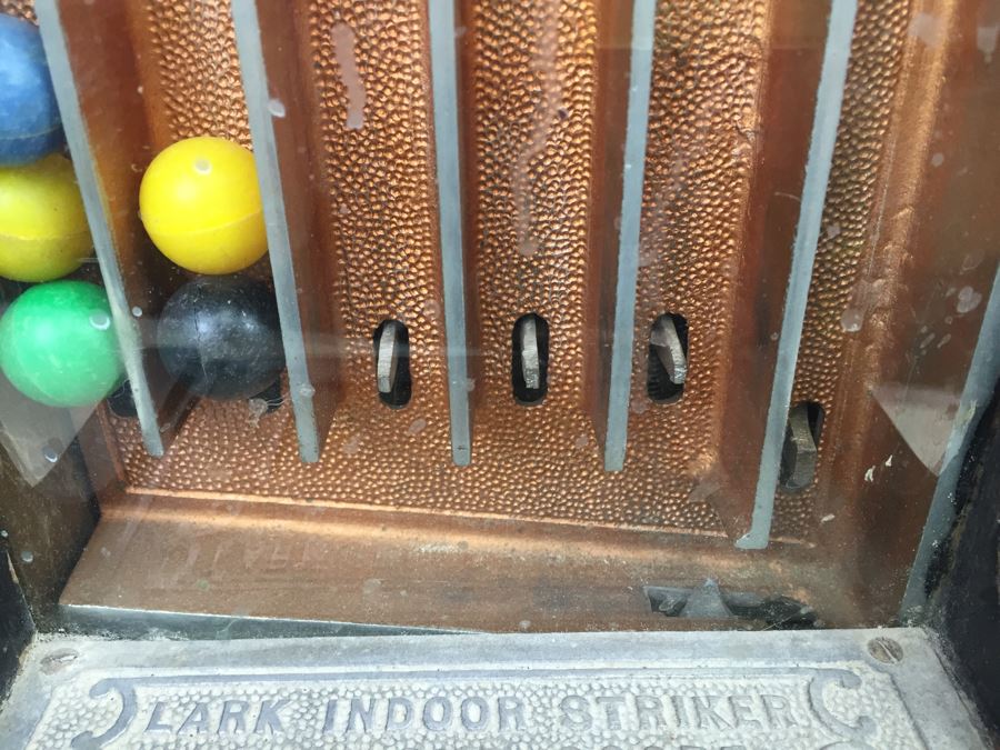 Lark Indoor Striker Ball Gum Stimulator Circa 1930's Los Angeles CA [Photo 17]