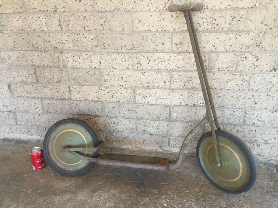 Early Scooter 'Coaster Brake Fairy Ball Bearing Discooter The Colson Co' Elyria, Ohio [Photo 4]