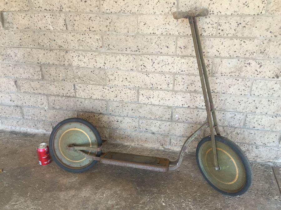 Early Scooter 'Coaster Brake Fairy Ball Bearing Discooter The Colson Co' Elyria, Ohio [Photo 3]