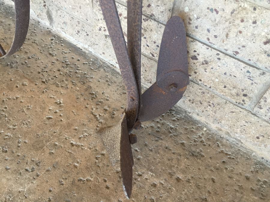 Old Metal Farming Implements Plough Tilling [Photo 10]