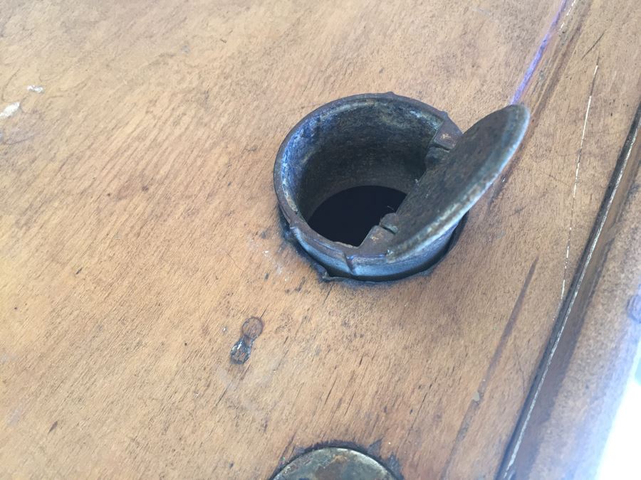 Early Child's School Desk Wood And Metal OLIVE F.D. Jones Los Angeles, CA [Photo 15]