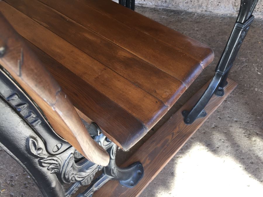 Early Child's School Desk Wood And Metal OLIVE F.D. Jones Los Angeles, CA [Photo 19]
