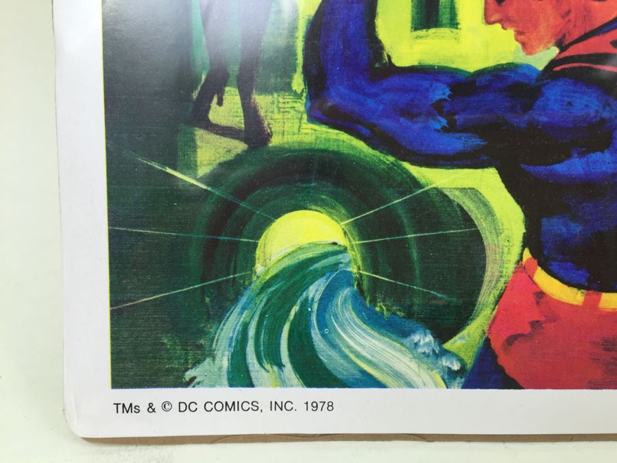 The Superman Movie Coloring Set From Fun Art Chapin Creations DC Comics New Old Stock Sealed Vintage 1978 [Photo 15]