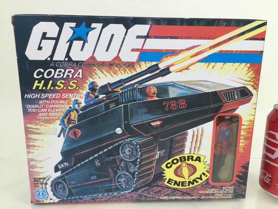 G.I. Joe COBRA H.I.S.S. High Speed Sentry Tank New In Box HASBRO 6051 ...