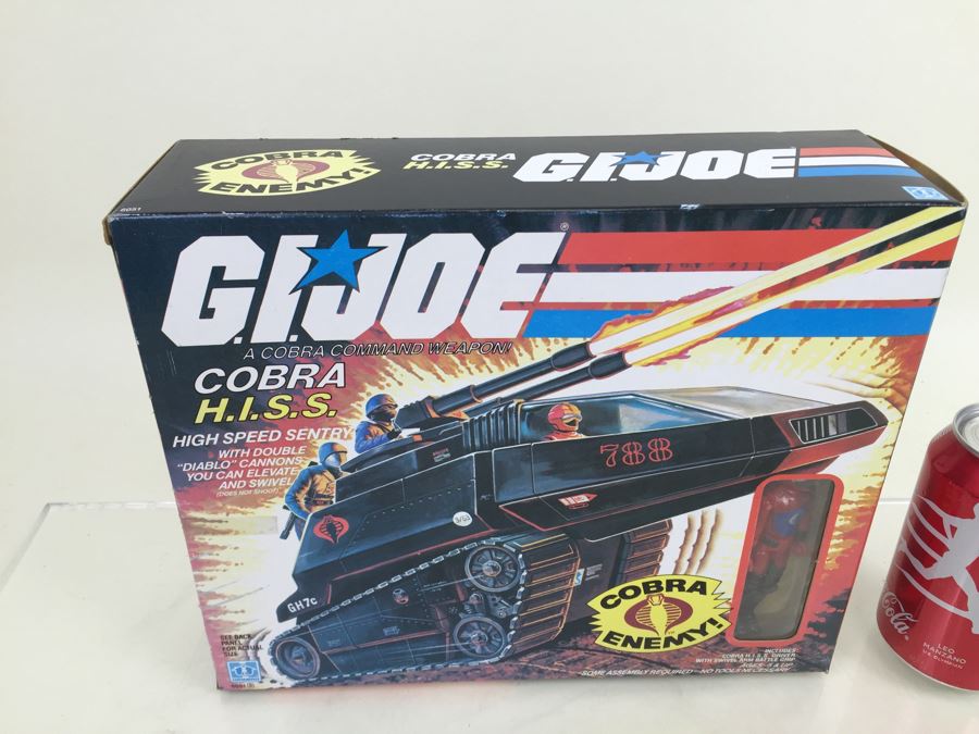 G.I. Joe COBRA H.I.S.S. High Speed Sentry Tank New In Box HASBRO 6051 ...