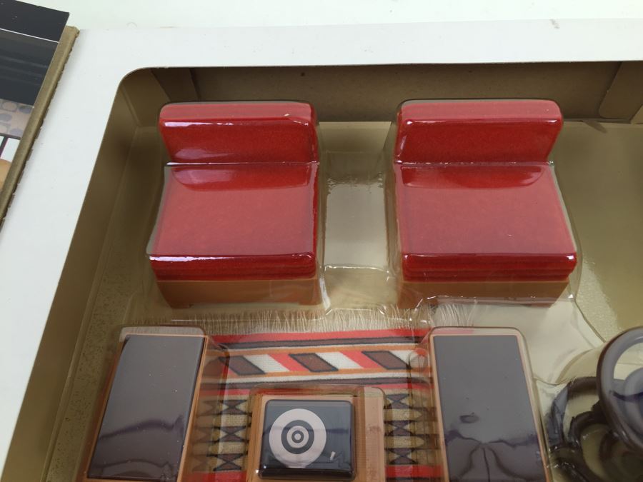 Smaller Homes Contemporary Dollhouse Furniture Stereo TOMY 2401 Vintage New Old Stock [Photo 11]